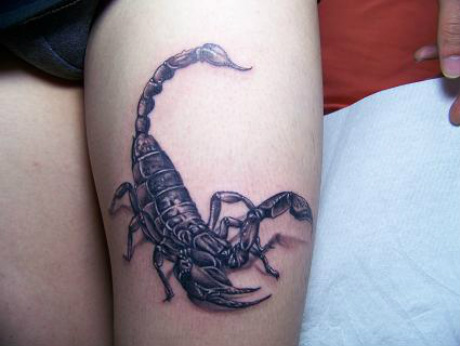 Scorpio-tatoo